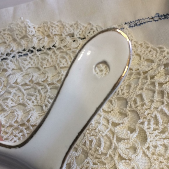 VINTAGE MCM CERAMIC ROOSTER DECOR SPOON REST JAPAN - Picture 6 of 8